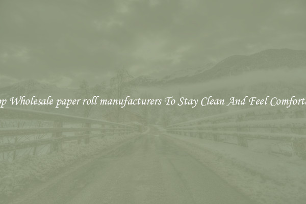 Shop Wholesale paper roll manufacturers To Stay Clean And Feel Comfortable