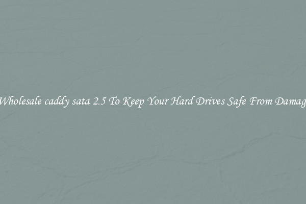 Wholesale caddy sata 2.5 To Keep Your Hard Drives Safe From Damage