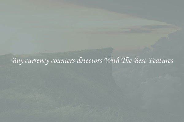 Buy currency counters detectors With The Best Features