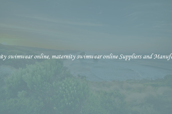 maternity swimwear online, maternity swimwear online Suppliers and Manufacturers